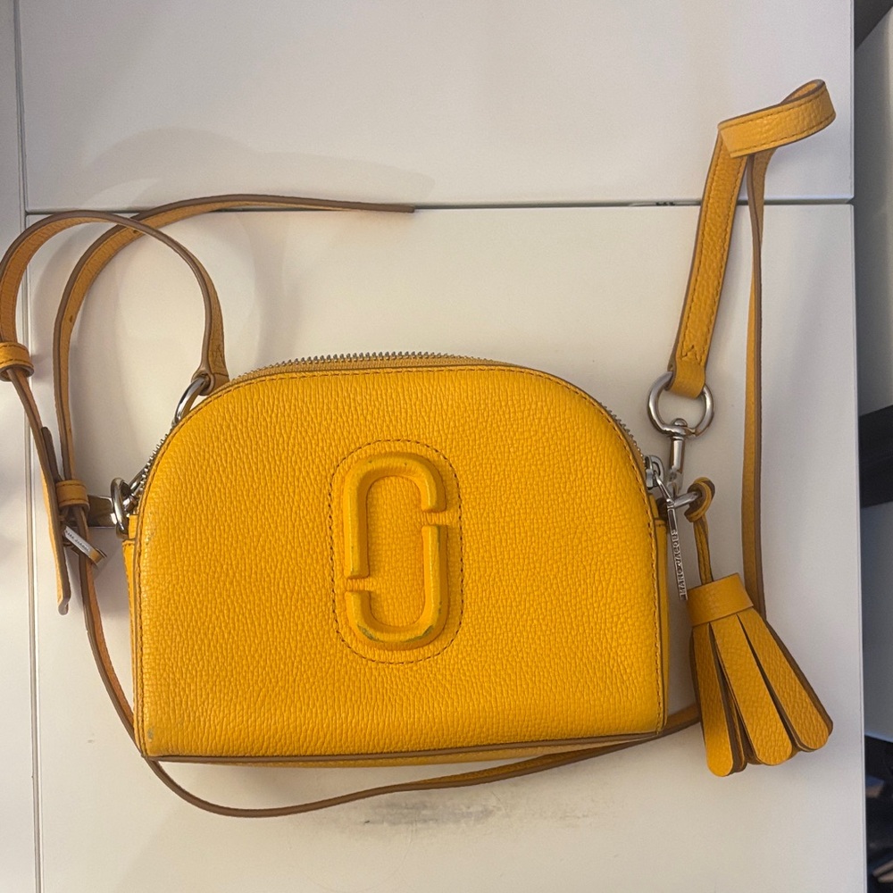 Marc Jacobs Mustard Yellow Crossbody Bag